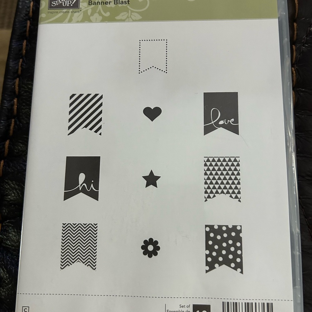 Stampin' Up! Sale-A-Bration Banner Blast Stamp Set RETIRED